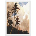 PALM TREES BAHAMAS Framed Poster | Winslow Homer Framed Prints Wall Art | Winslow Homer Store