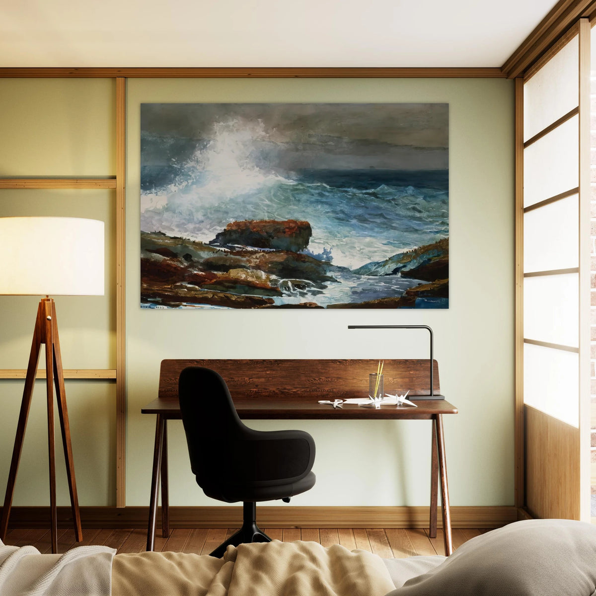 INCOMING TIDE SCARBORO MAINE Poster | Winslow Homer Poster | Winslow Homer Store