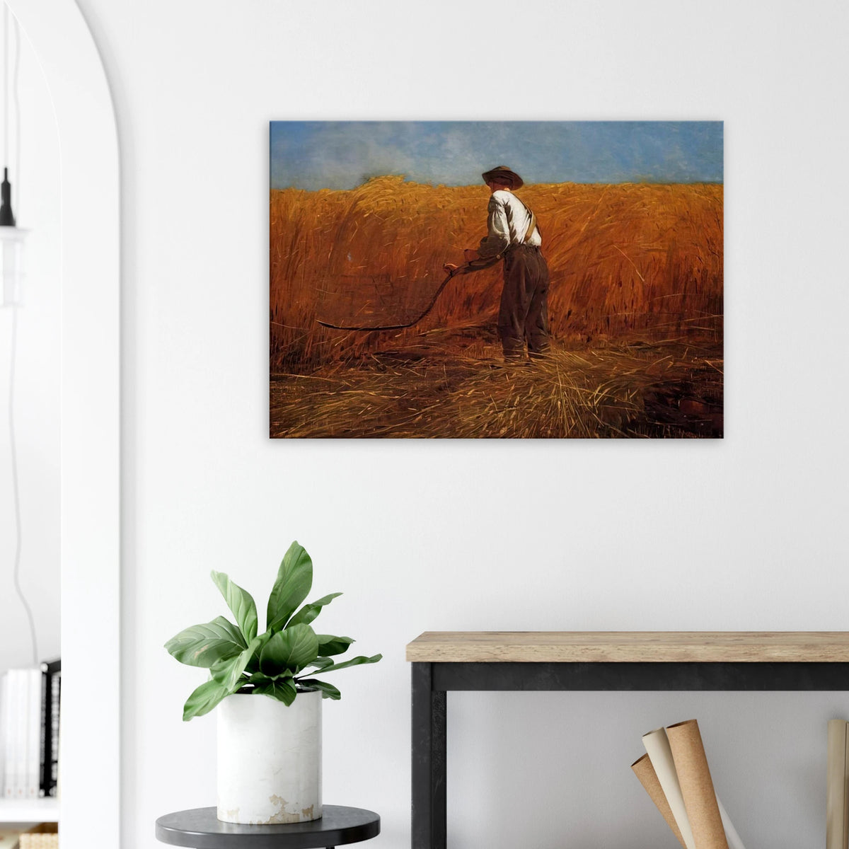 THE VETERAN IN A NEW FIELD Canvas | Winslow Homer Canvas | Winslow Homer Store