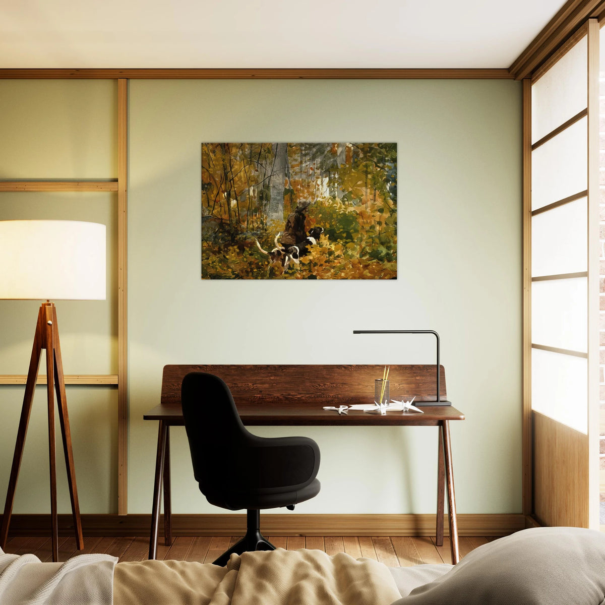 ON THE TRAIL Canvas | Winslow Homer Canvas | Winslow Homer Store