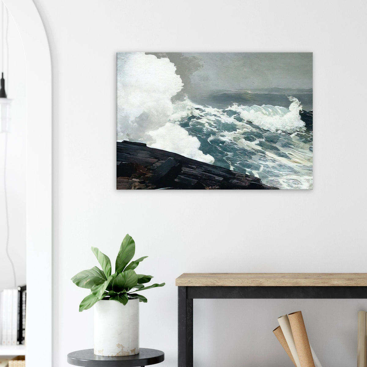 NORTHEASTER Canvas | Winslow Homer Canvas | Winslow Homer Store