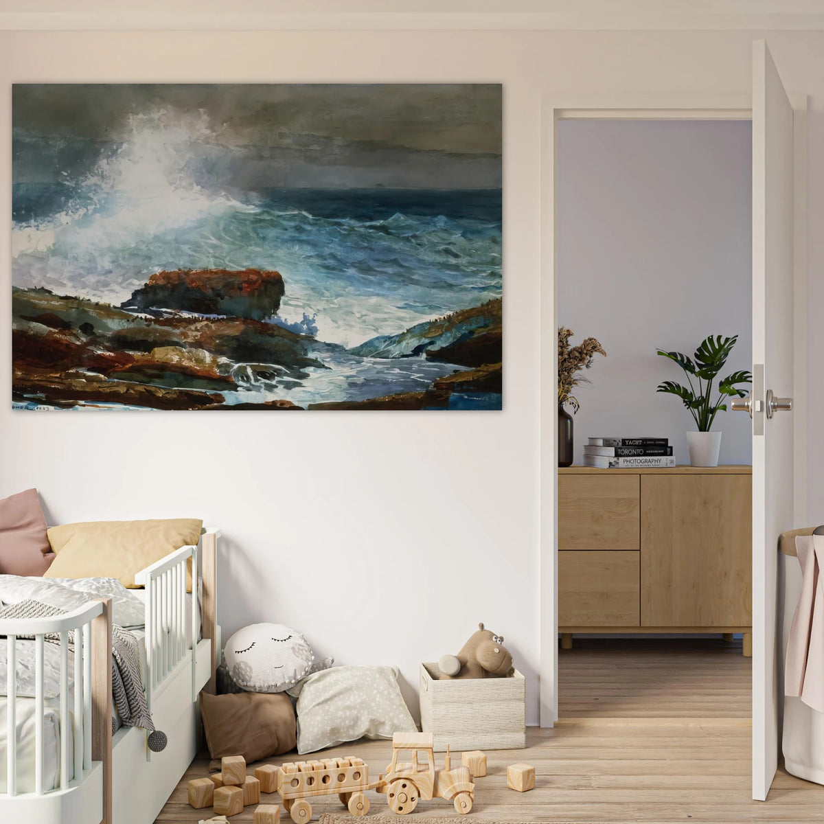 INCOMING TIDE SCARBORO MAINE Poster | Winslow Homer Poster | Winslow Homer Store