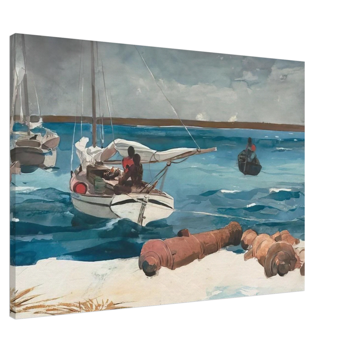 NASSAU 1899 Canvas | Winslow Homer Canvas | Winslow Homer Store