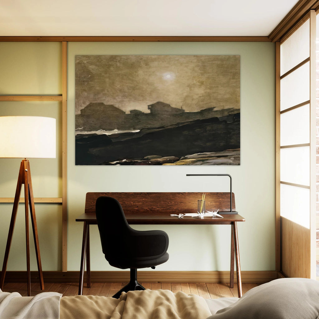 THE ARTISTS STUDIO IN AFTERNOON FOG 1894 Poster | Winslow Homer Poster | Winslow Homer Store