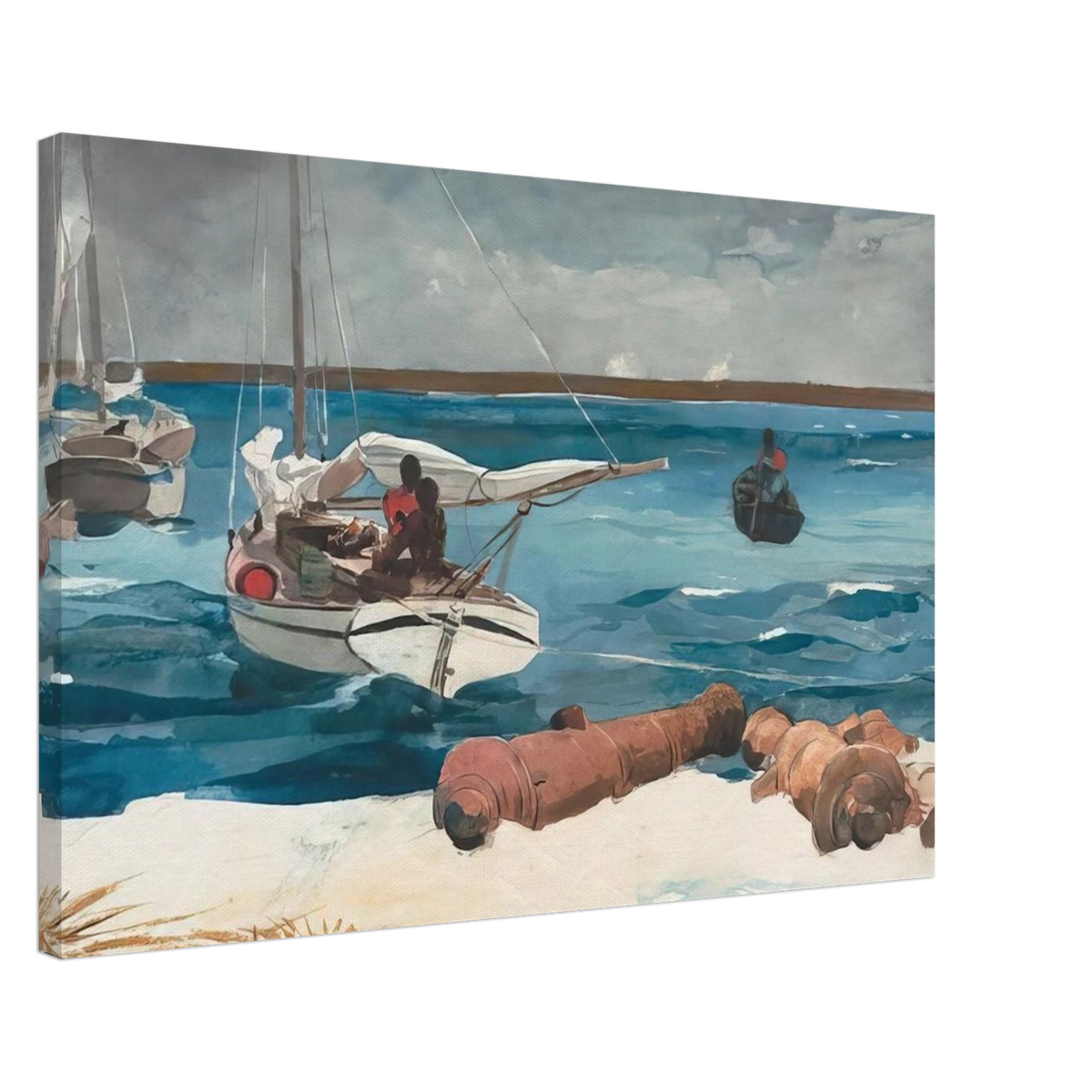 NASSAU 1899 Canvas | Winslow Homer Canvas | Winslow Homer Store