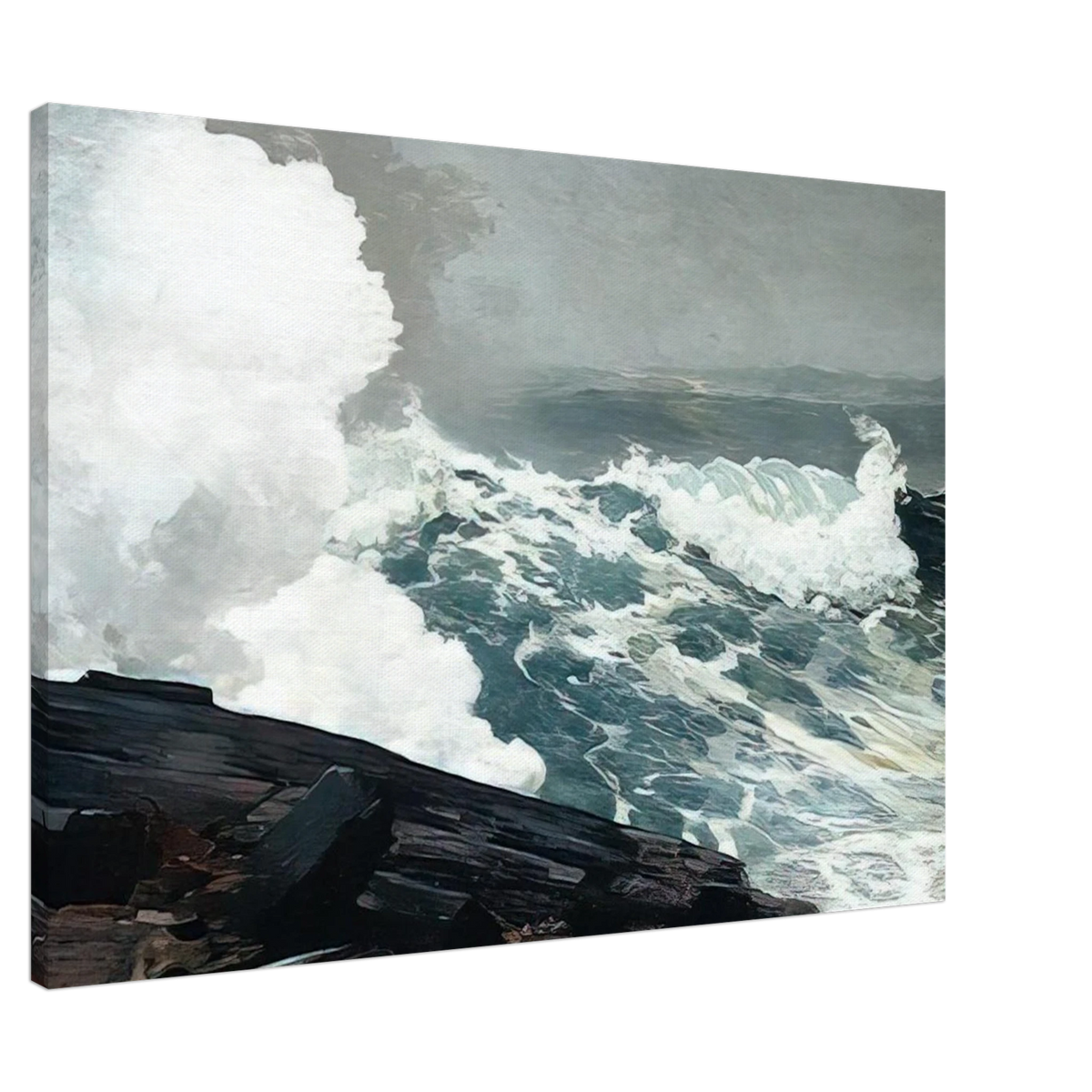 NORTHEASTER Canvas | Winslow Homer Canvas | Winslow Homer Store