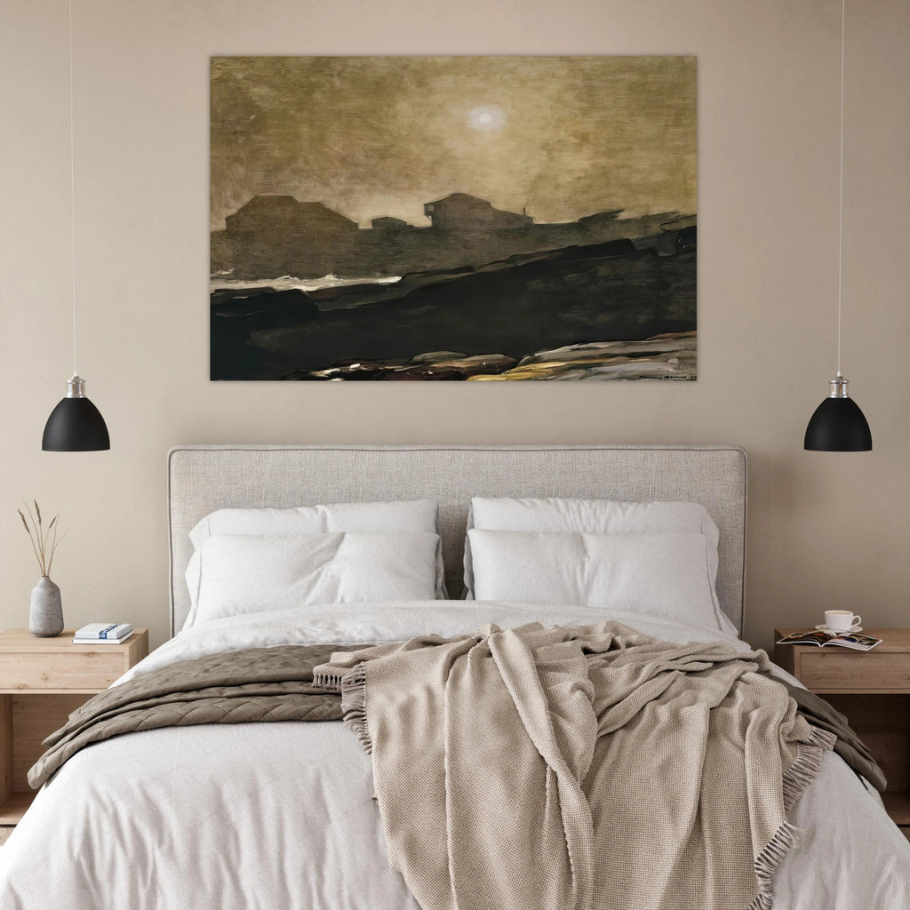 THE ARTISTS STUDIO IN AFTERNOON FOG 1894 Poster | Winslow Homer Poster | Winslow Homer Store