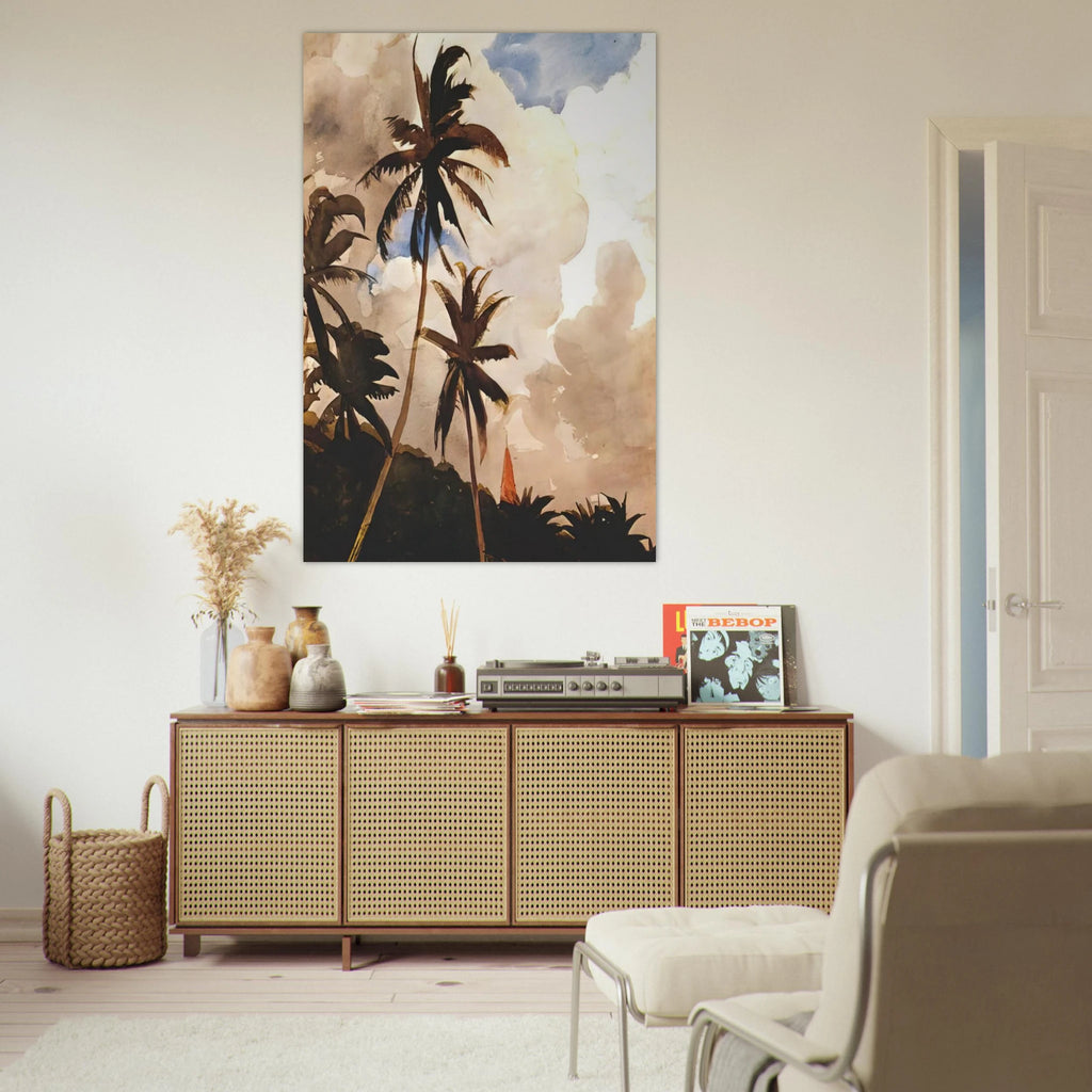 PALM TREES BAHAMAS Poster | Winslow Homer Poster | Winslow Homer Store