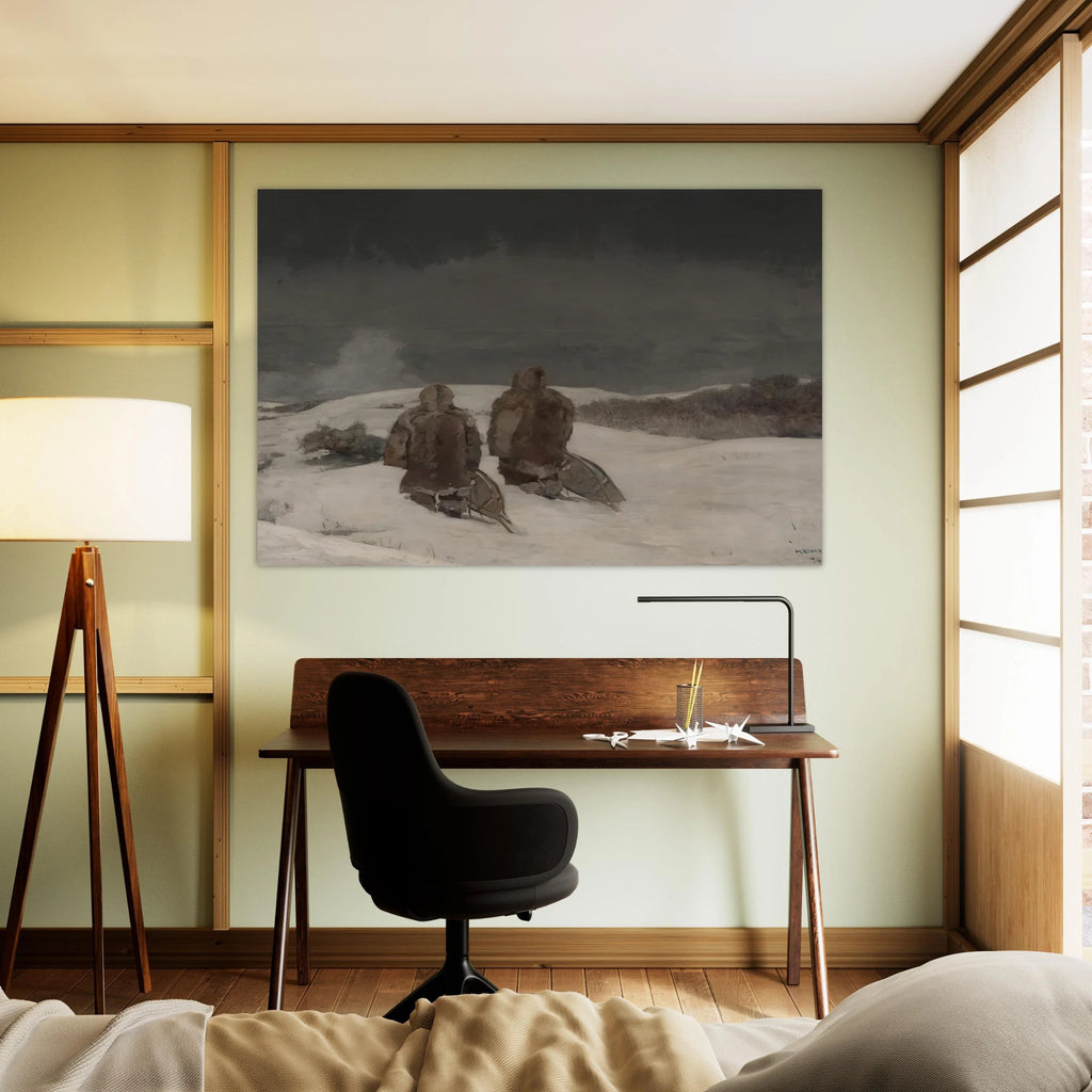 BELOW ZERO Poster | Winslow Homer Poster | Winslow Homer Store