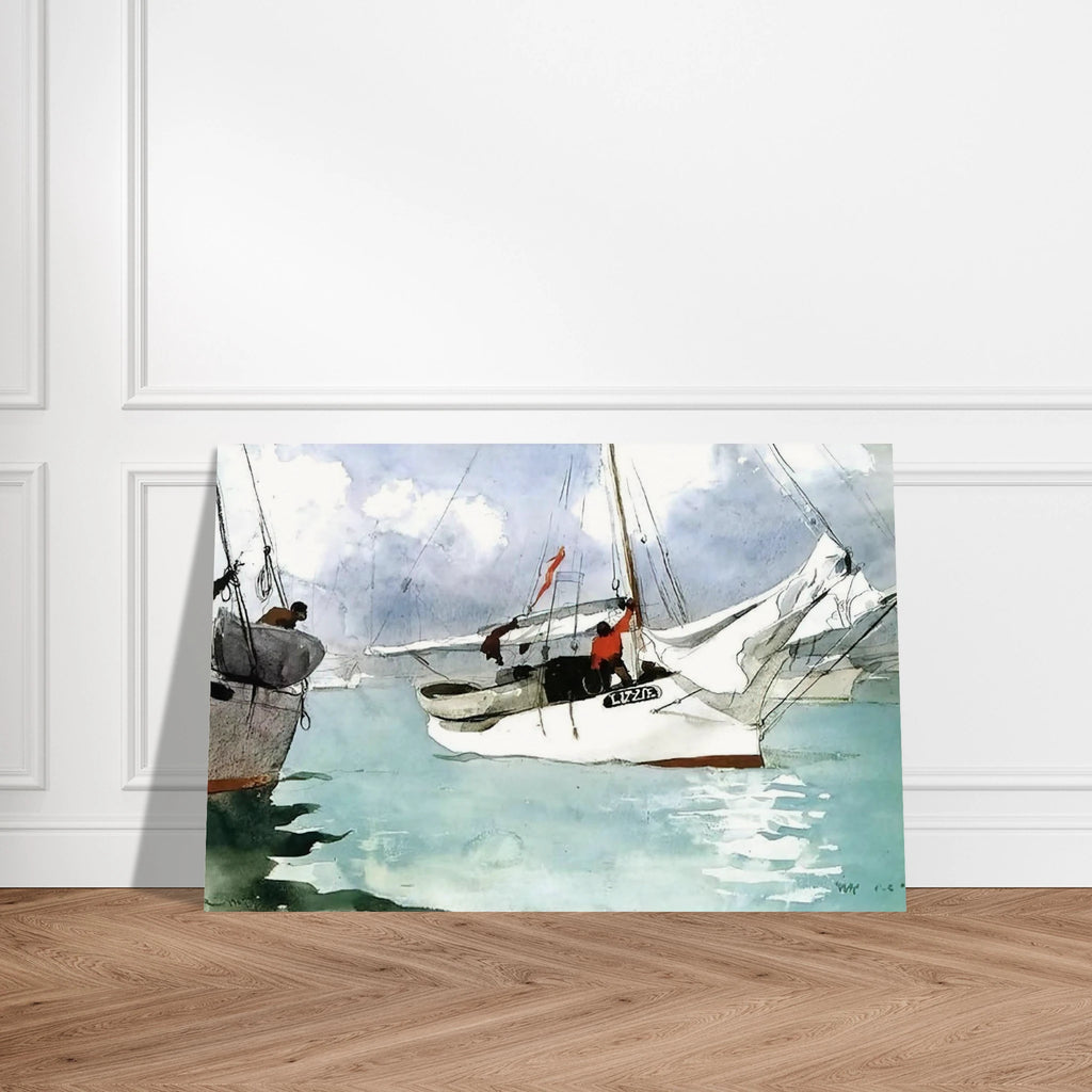 FISHING BOATS KEY WEST Poster | Winslow Homer Poster | Winslow Homer Store