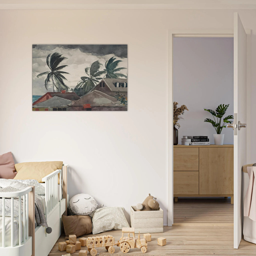 HURRICANE BAHAMAS 1898 Canvas | Winslow Homer Canvas | Winslow Homer Store