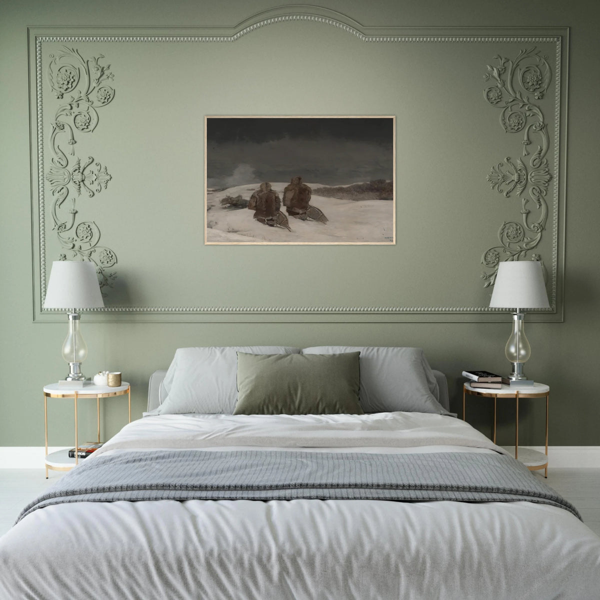BELOW ZERO Framed Poster | Winslow Homer Framed Prints Wall Art | Winslow Homer Store