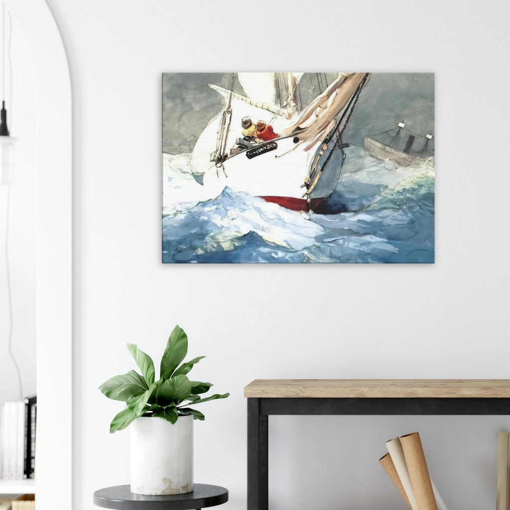 DIAMOND SHOAL Canvas | Winslow Homer Canvas | Winslow Homer Store