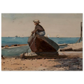 WAITING FOR DAD Poster | Winslow Homer Poster | Winslow Homer Store