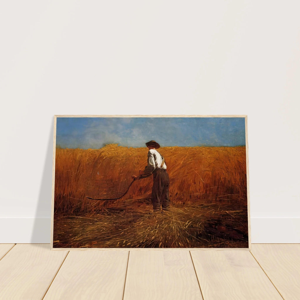 THE VETERAN IN A NEW FIELD Framed Poster | Winslow Homer Framed Prints Wall Art | Winslow Homer Store