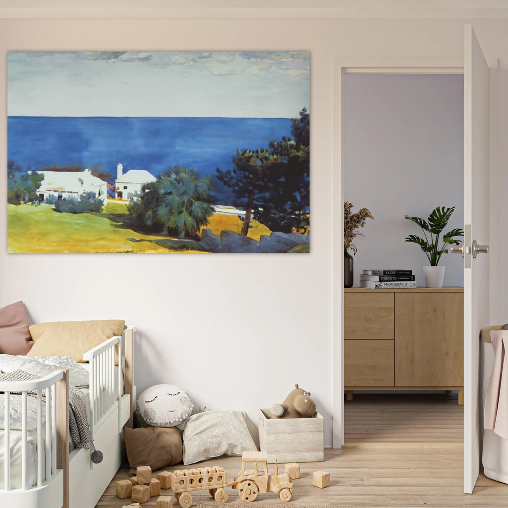 SHORE AT BERMUDA Poster | Winslow Homer Poster | Winslow Homer Store