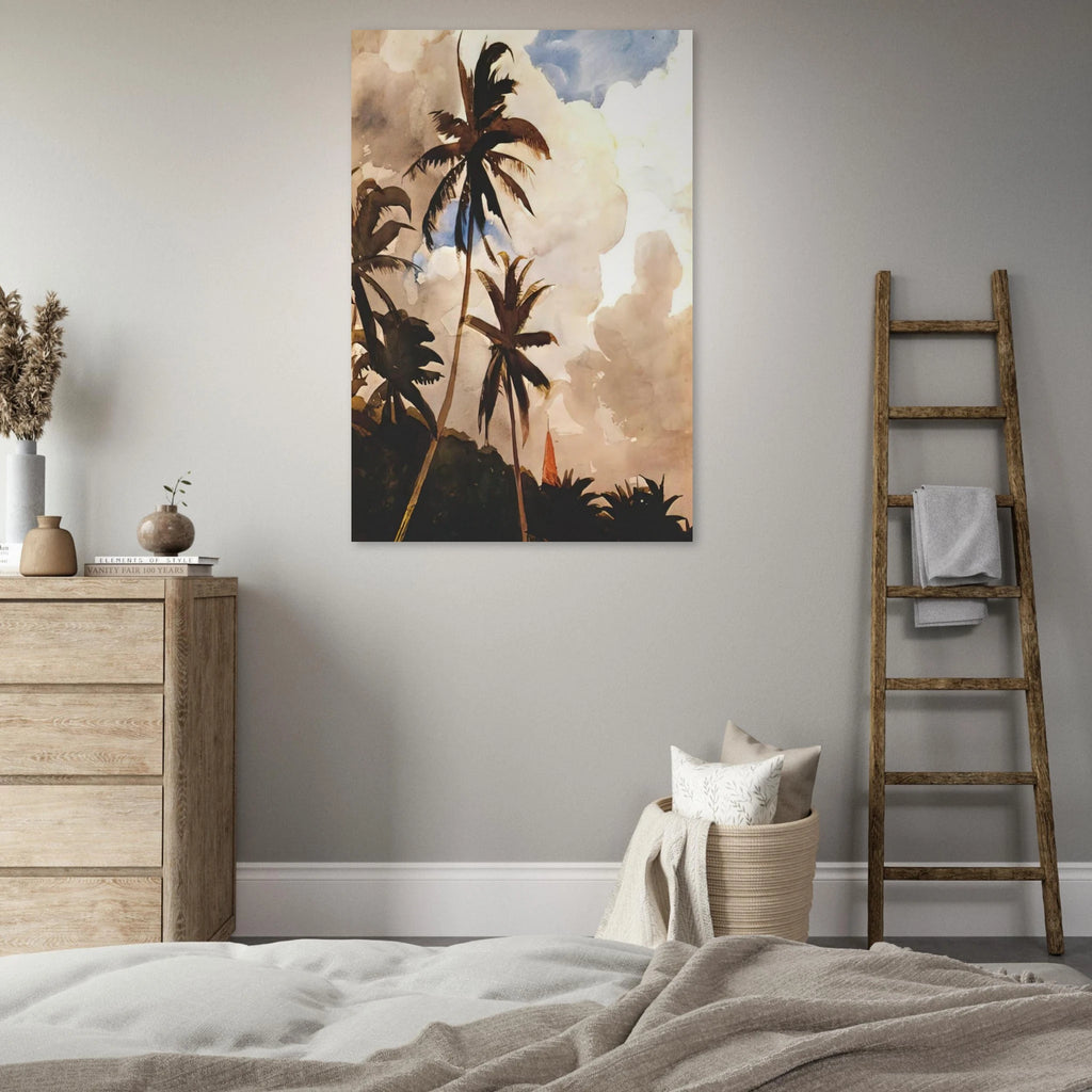 PALM TREES BAHAMAS Poster | Winslow Homer Poster | Winslow Homer Store
