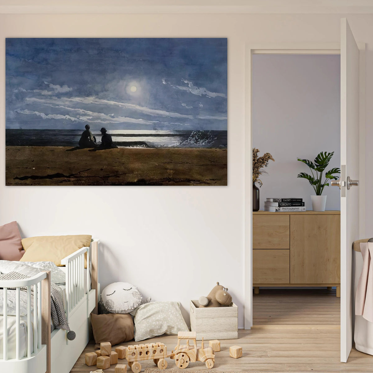 MOONLIGHT Poster | Winslow Homer Poster | Winslow Homer Store