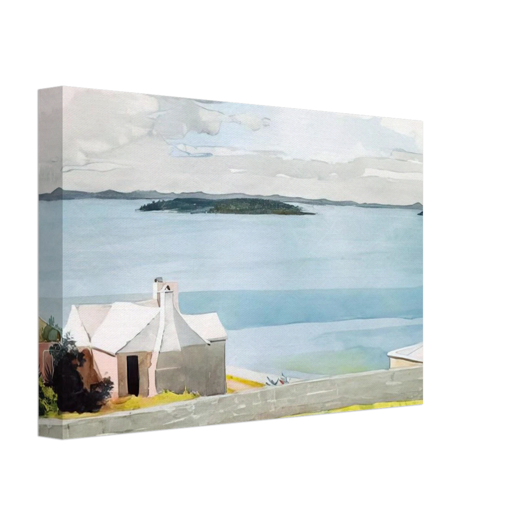 INLAND WATER BERMUDA Canvas | Winslow Homer Canvas | Winslow Homer Store