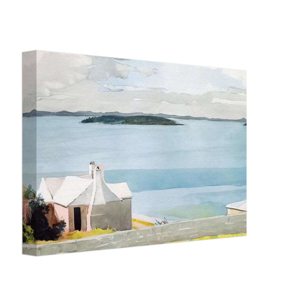 INLAND WATER BERMUDA Canvas | Winslow Homer Canvas | Winslow Homer Store