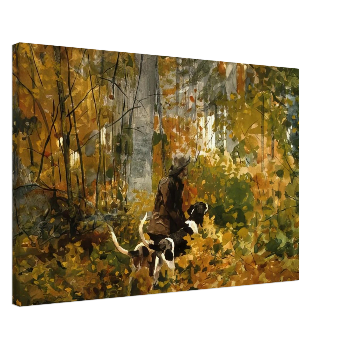ON THE TRAIL Canvas | Winslow Homer Canvas | Winslow Homer Store