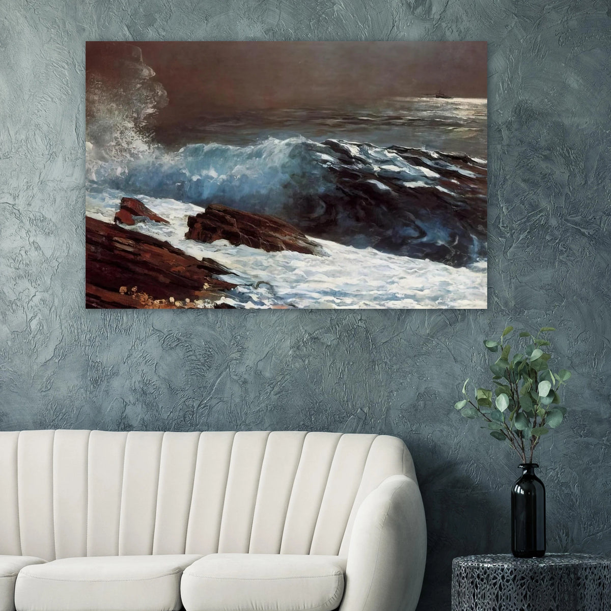 SUNLIGHT ON THE COAST Poster | Winslow Homer Poster | Winslow Homer Store