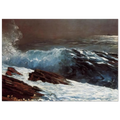 SUNLIGHT ON THE COAST Poster | Winslow Homer Poster | Winslow Homer Store