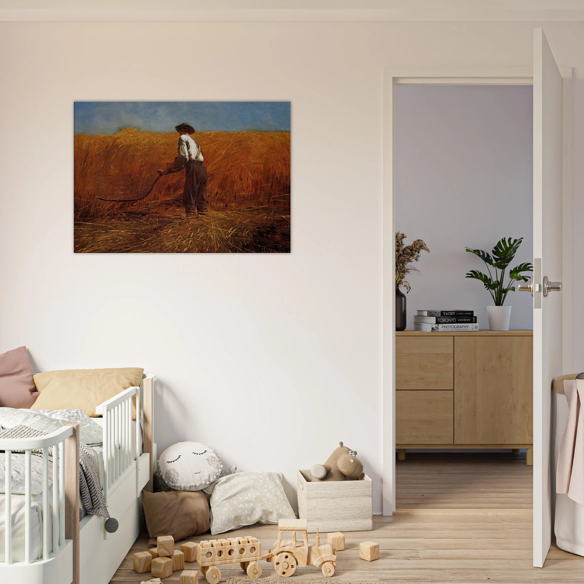 THE VETERAN IN A NEW FIELD Canvas | Winslow Homer Canvas | Winslow Homer Store