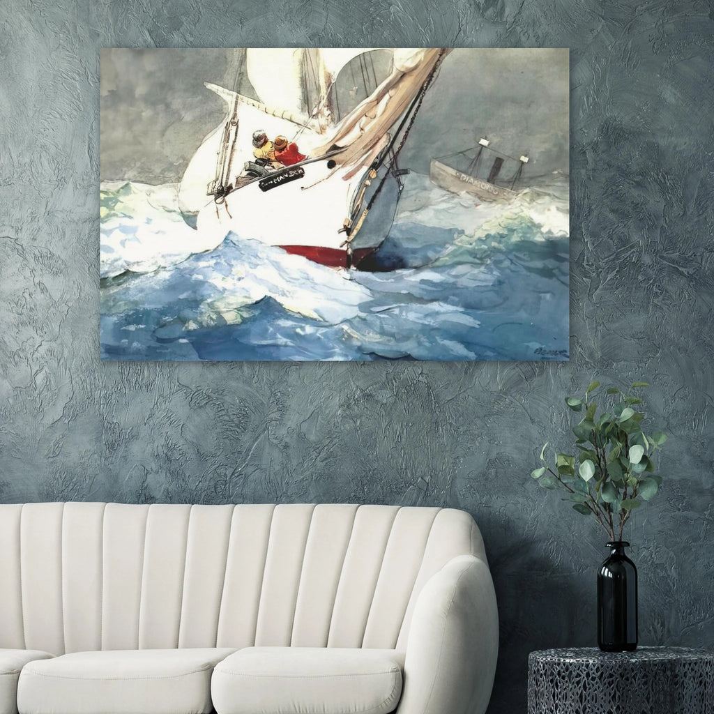 DIAMOND SHOAL Poster | Winslow Homer Poster | Winslow Homer Store