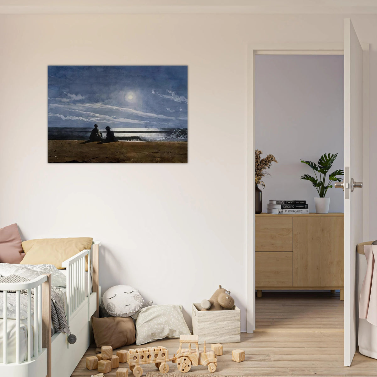 MOONLIGHT Canvas | Winslow Homer Canvas | Winslow Homer Store