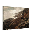 HIGH CLIFF COAST OF MAINE Canvas | Winslow Homer Canvas | Winslow Homer Store