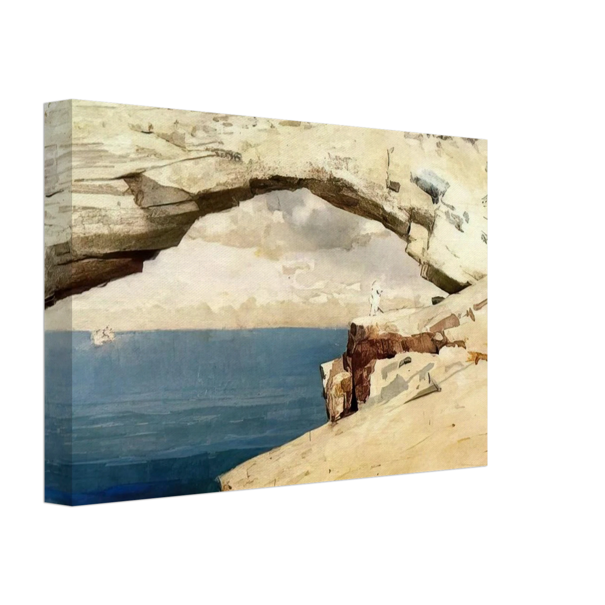 GLASS WINDOWS BAHAMAS 1885 Canvas | Winslow Homer Canvas | Winslow Homer Store