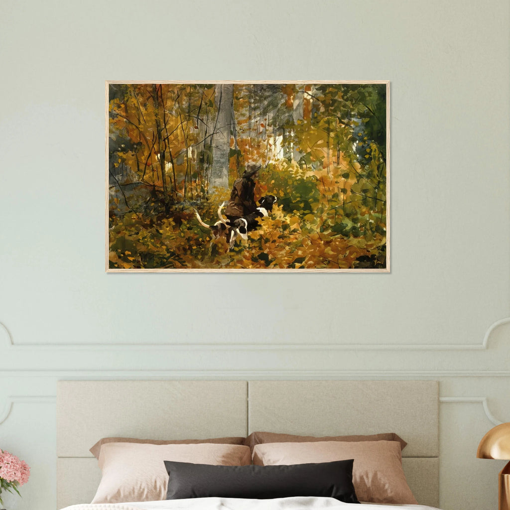 ON THE TRAIL Framed Poster | Winslow Homer Framed Prints Wall Art | Winslow Homer Store