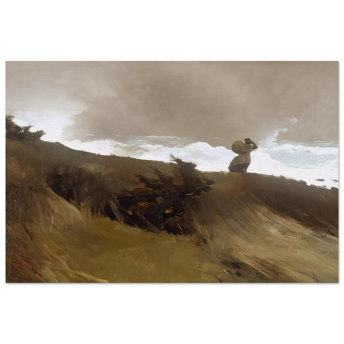 THE WEST WIND Poster | Winslow Homer Poster | Winslow Homer Store