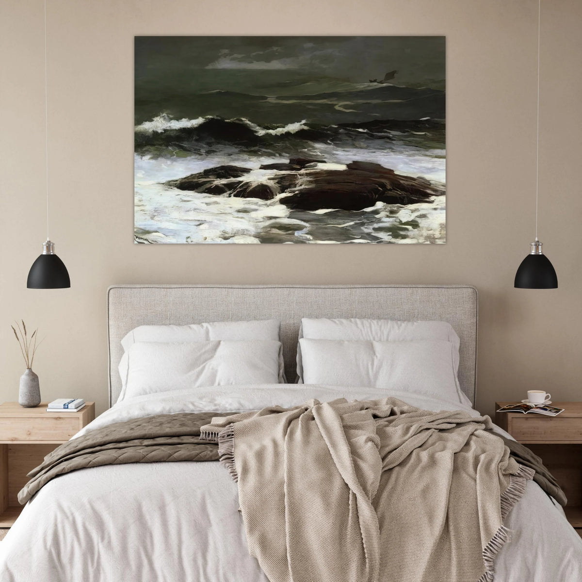 SUMMER SQUALL 1904 Poster | Winslow Homer Poster | Winslow Homer Store
