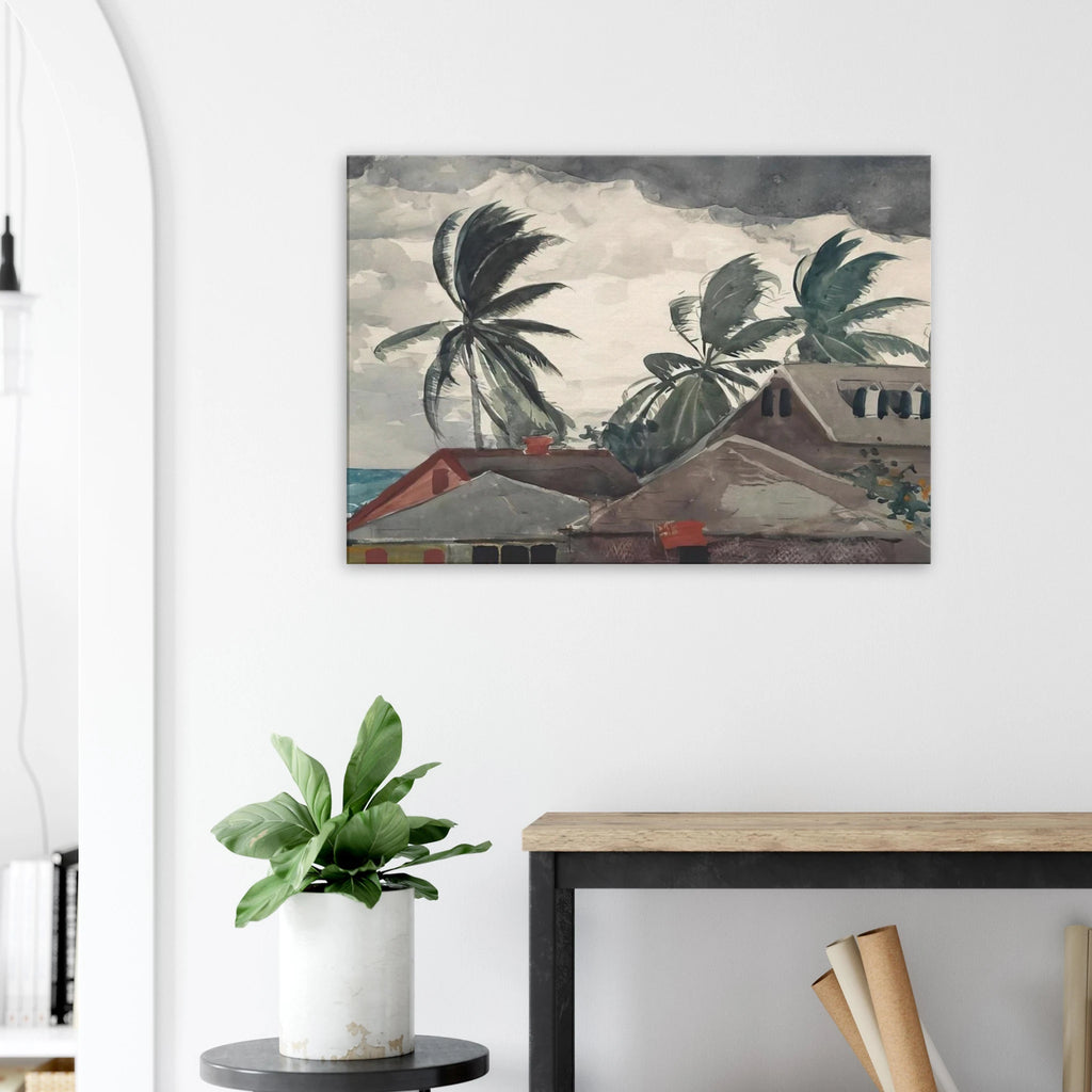 HURRICANE BAHAMAS 1898 Canvas | Winslow Homer Canvas | Winslow Homer Store