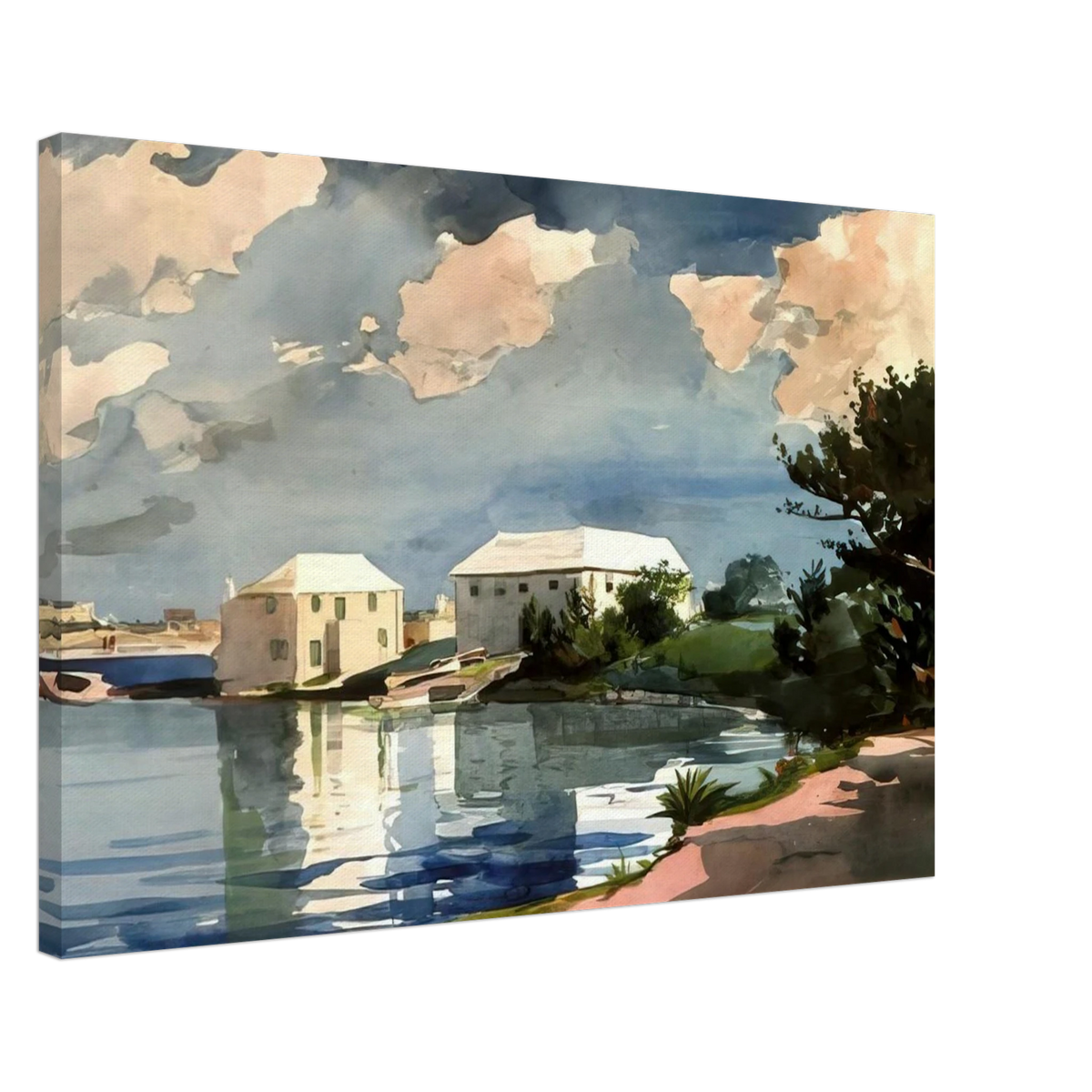SALT KETTLE BERMUDA Canvas | Winslow Homer Canvas | Winslow Homer Store