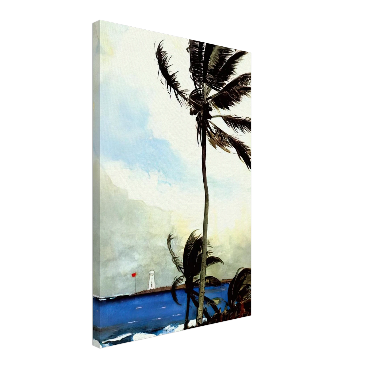 PALM TREE NASSAU Canvas | Winslow Homer Canvas | Winslow Homer Store