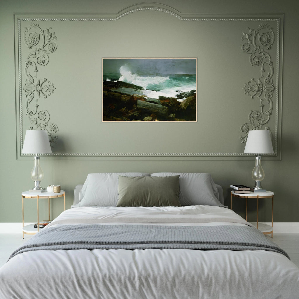 WEATHERBEATEN 1894 Framed Poster | Winslow Homer Framed Prints Wall Art | Winslow Homer Store