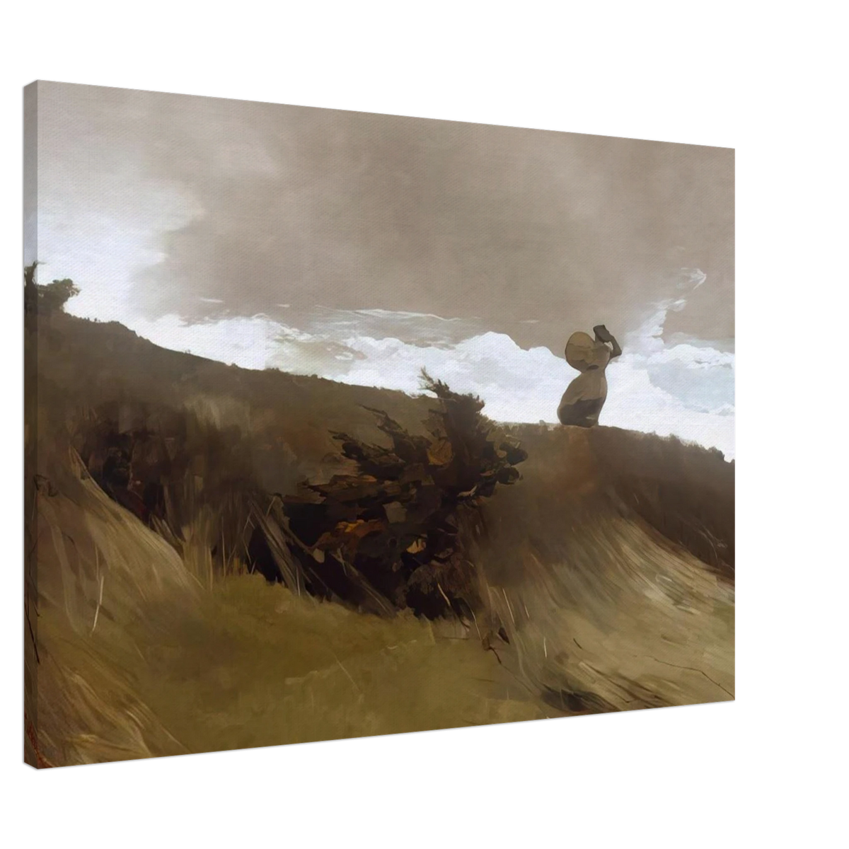 THE WEST WIND Canvas | Winslow Homer Canvas | Winslow Homer Store
