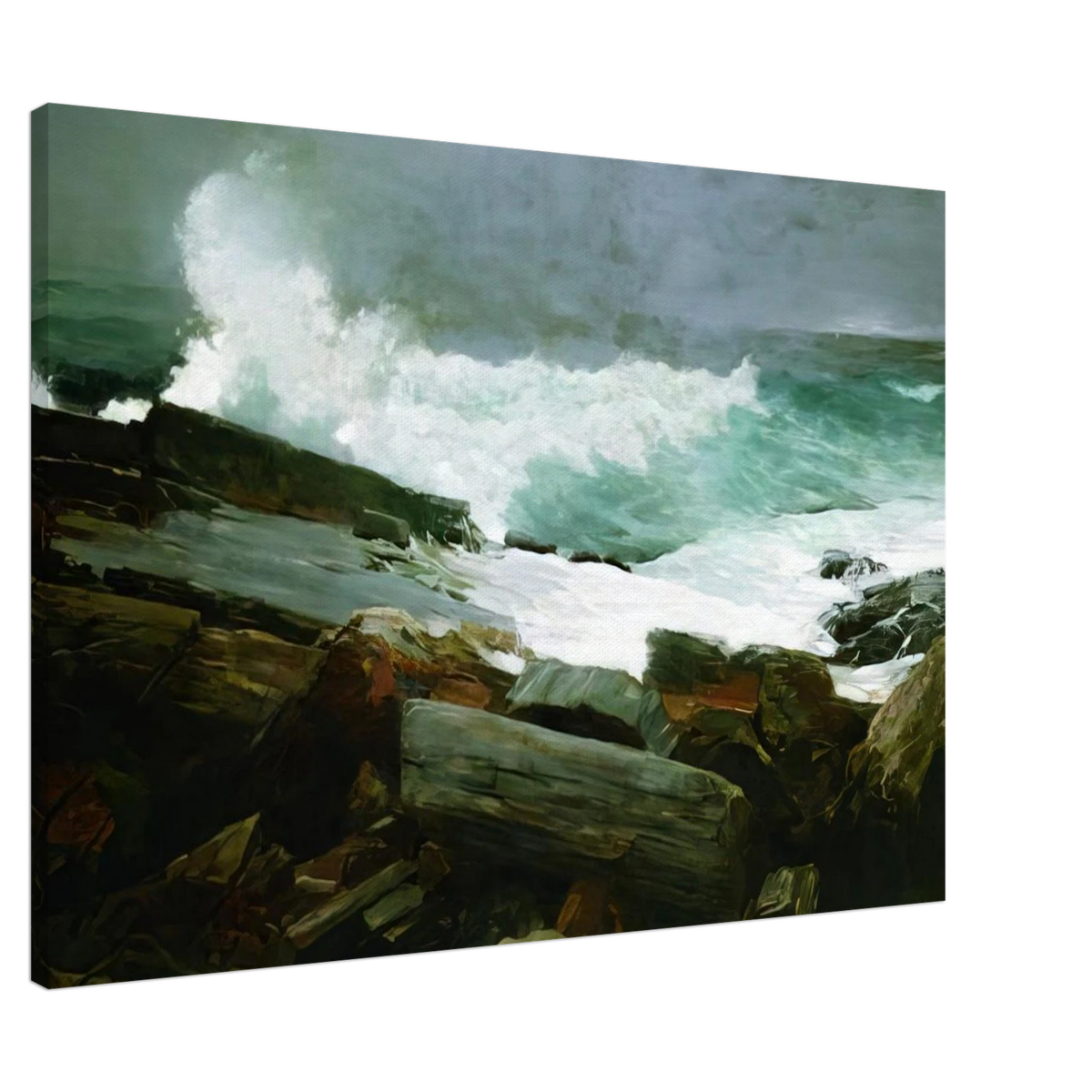 WEATHERBEATEN 1894 Canvas | Winslow Homer Canvas | Winslow Homer Store