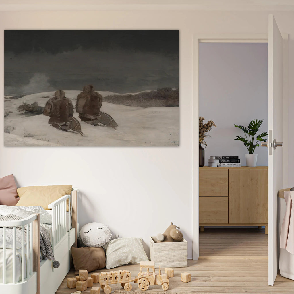 BELOW ZERO Poster | Winslow Homer Poster | Winslow Homer Store