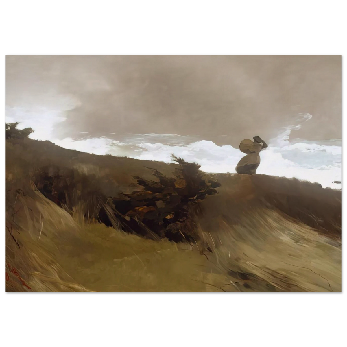THE WEST WIND Poster | Winslow Homer Poster | Winslow Homer Store