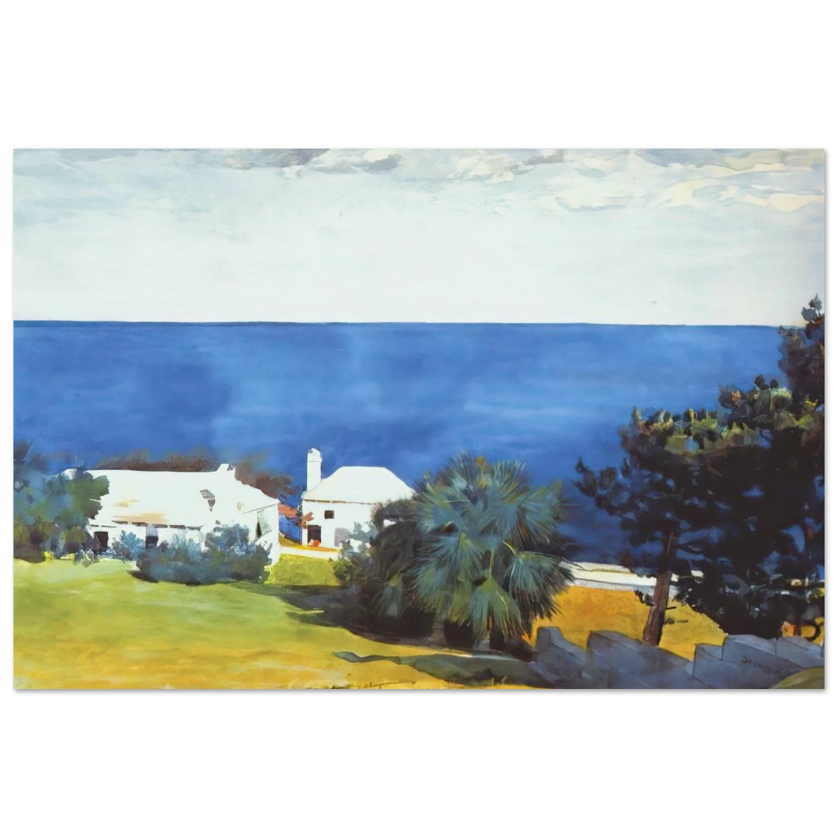 SHORE AT BERMUDA Poster | Winslow Homer Poster | Winslow Homer Store