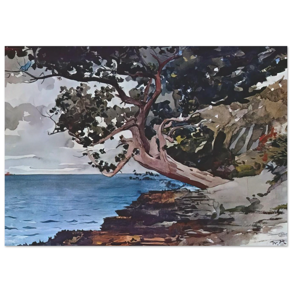 NORTH ROAD BERMUDA Poster | Winslow Homer Poster | Winslow Homer Store