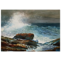 INCOMING TIDE SCARBORO MAINE Poster | Winslow Homer Poster | Winslow Homer Store