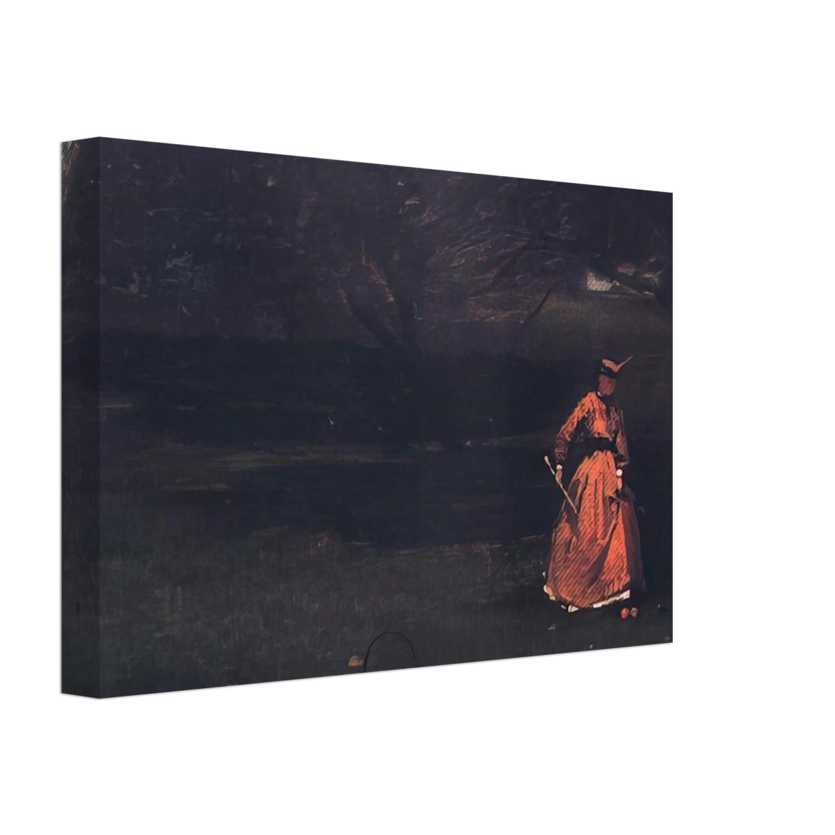 CROQUET PLAYERS 1 Canvas | Winslow Homer Canvas | Winslow Homer Store