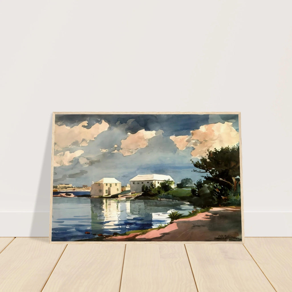 SALT KETTLE BERMUDA Framed Poster | Winslow Homer Framed Prints Wall Art | Winslow Homer Store
