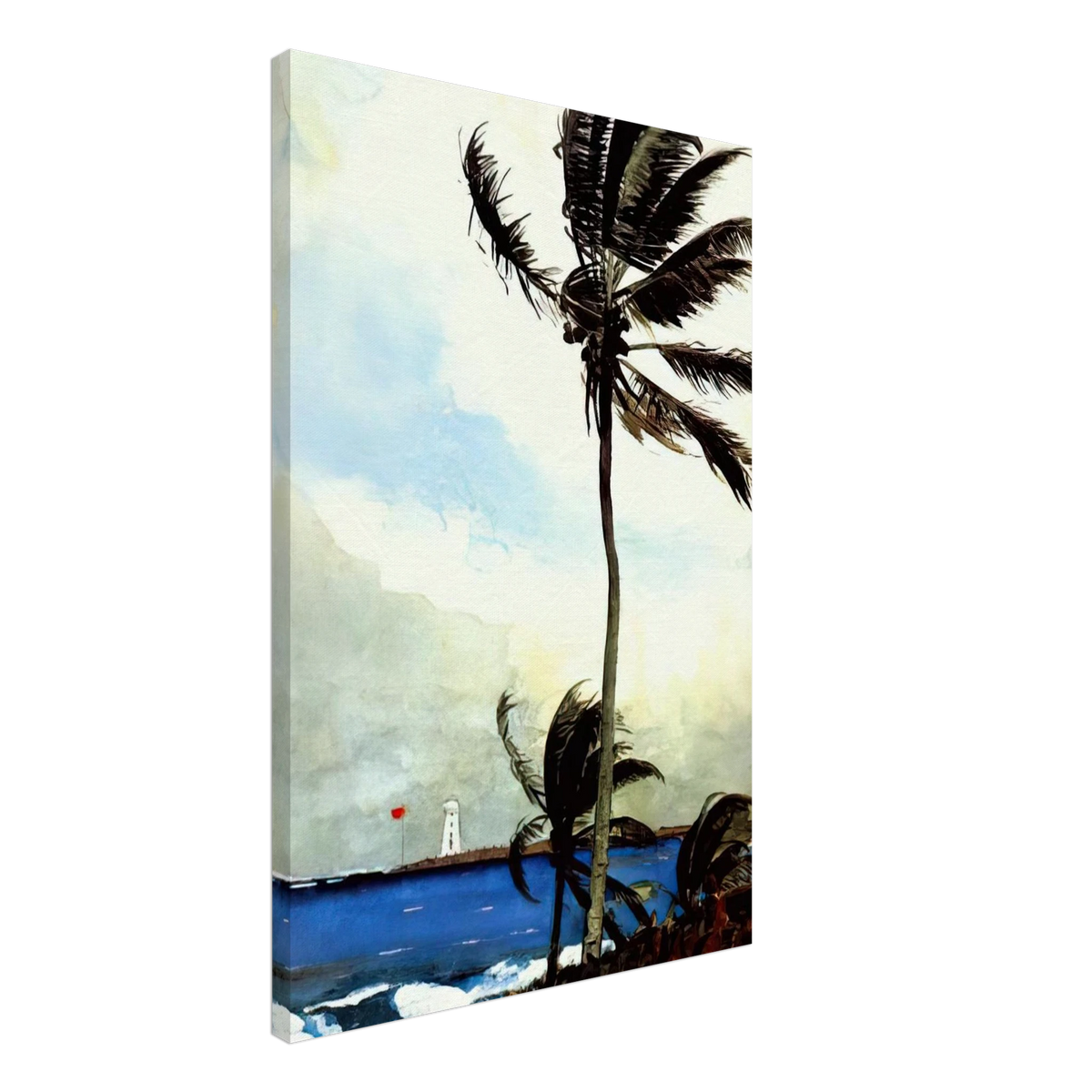 PALM TREE NASSAU Canvas | Winslow Homer Canvas | Winslow Homer Store