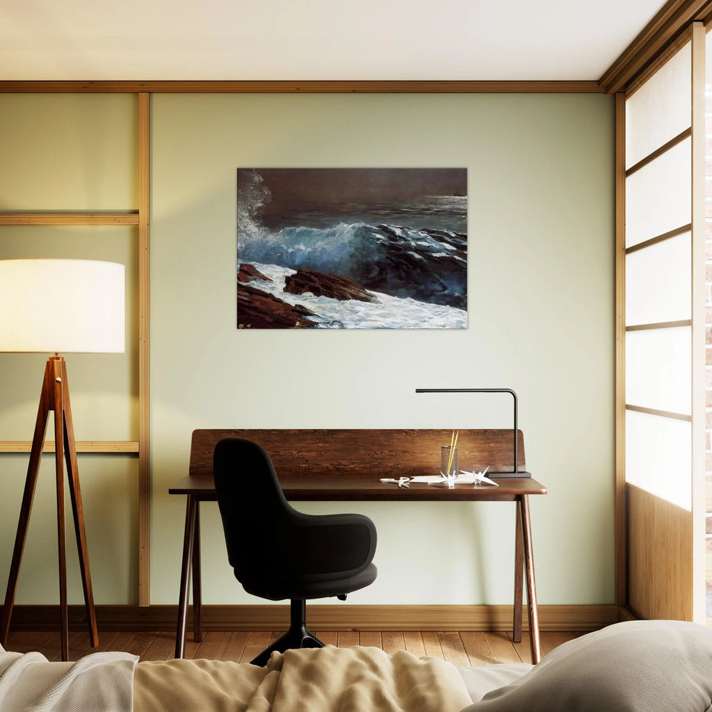 SUNLIGHT ON THE COAST Canvas | Winslow Homer Canvas | Winslow Homer Store